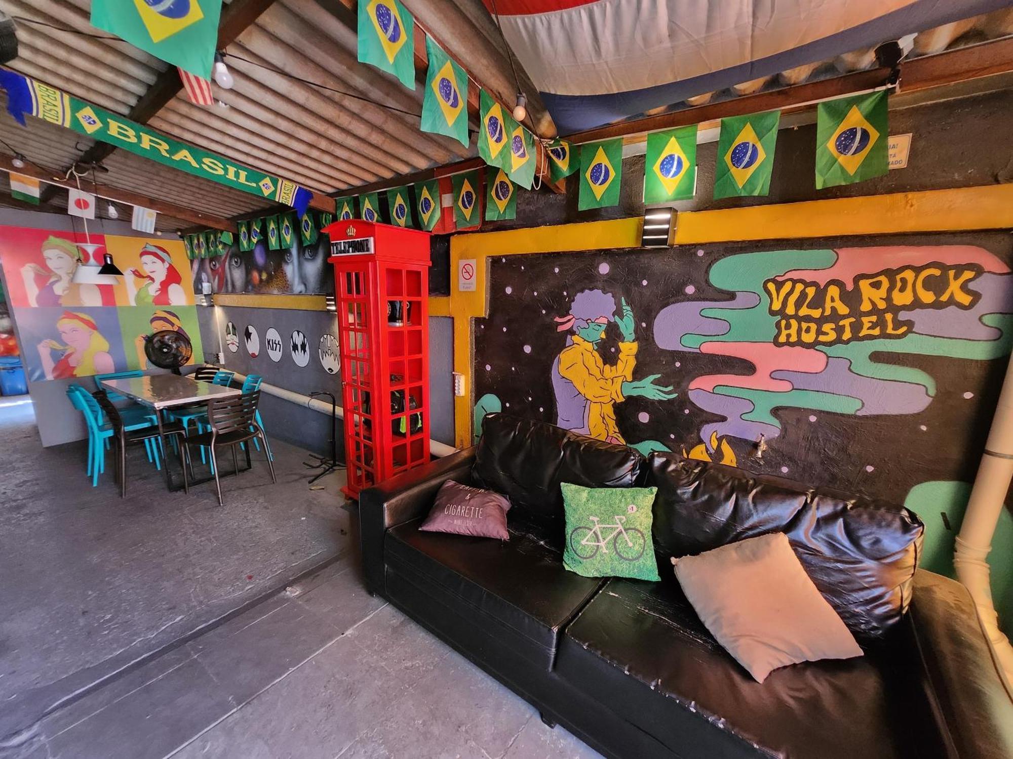 Vila Rock Hostel - Proximo Allianz Parque, Vila Madalena, Av Paulista, Hospital Das Clinicas Incor Fmusp São Paulo Luaran gambar